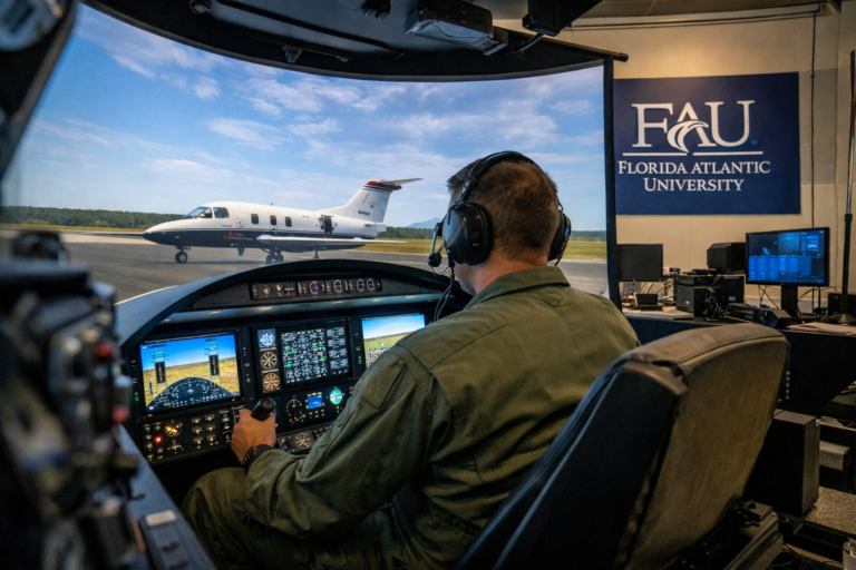 Jayhawk Flight Simulator Installed at Florida Atlantic University for Advanced Research